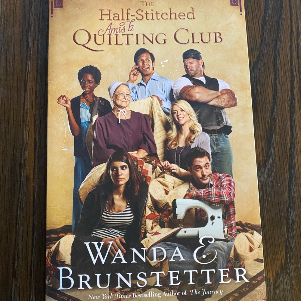 Barbour The Half-Stitched Amish Quilting Club Book - Multicolor